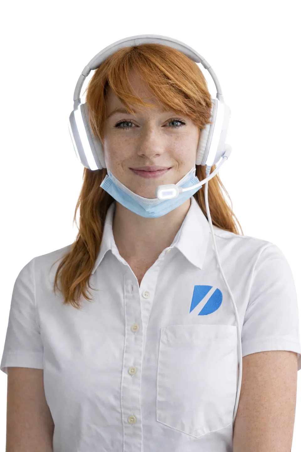 Eva, the Voicelabs AI receptionist